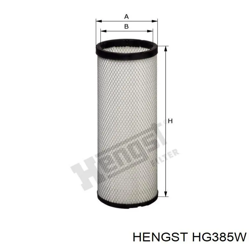 HG385W Hengst filtro hidráulico