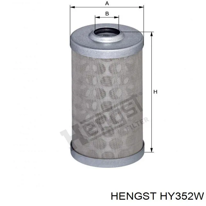 HY352W Hengst Filtro del sistema hidráulico