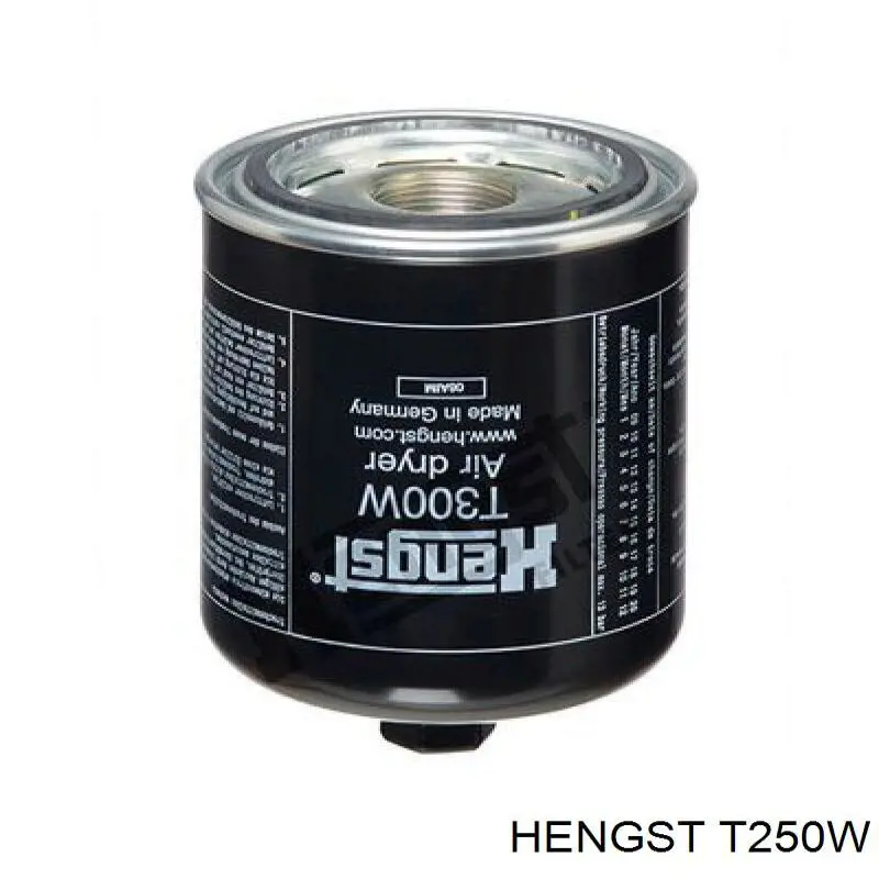 T250W Hengst filtro del secador de aire (separador de agua y aceite (CAMIÓN))