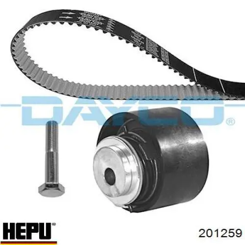 Comprar 201259 Hepu Kit de correa de distribución