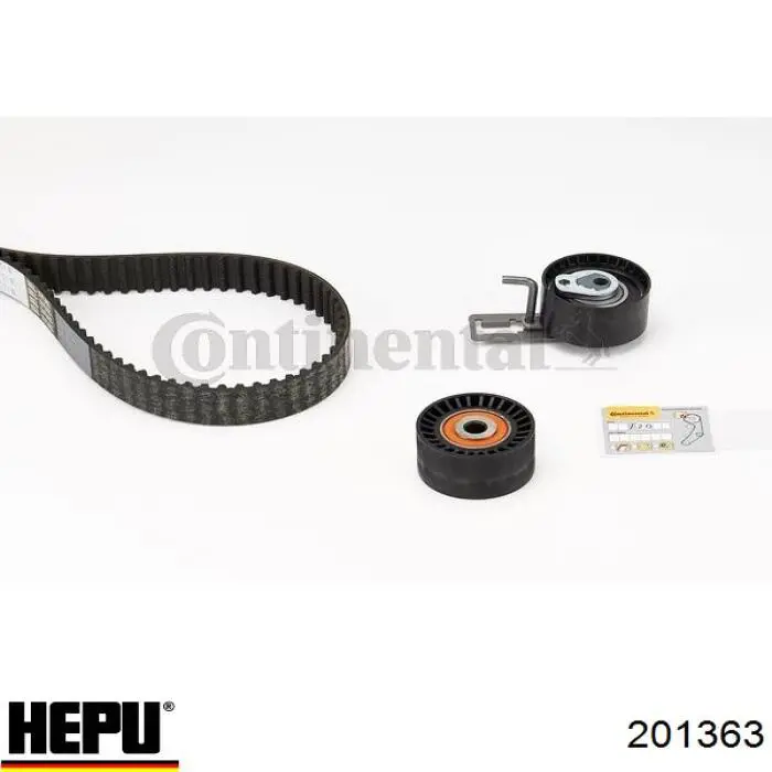 Kit de distribución 201363 Hepu