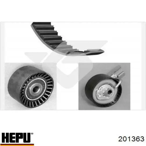 Kit de distribución 201363 Hepu