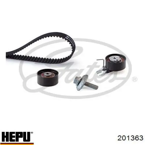 Juego de correas dentadas Hepu 201363 precio, desde 65,76 EUR