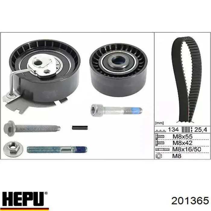 20-1365 Hepu kit de distribución