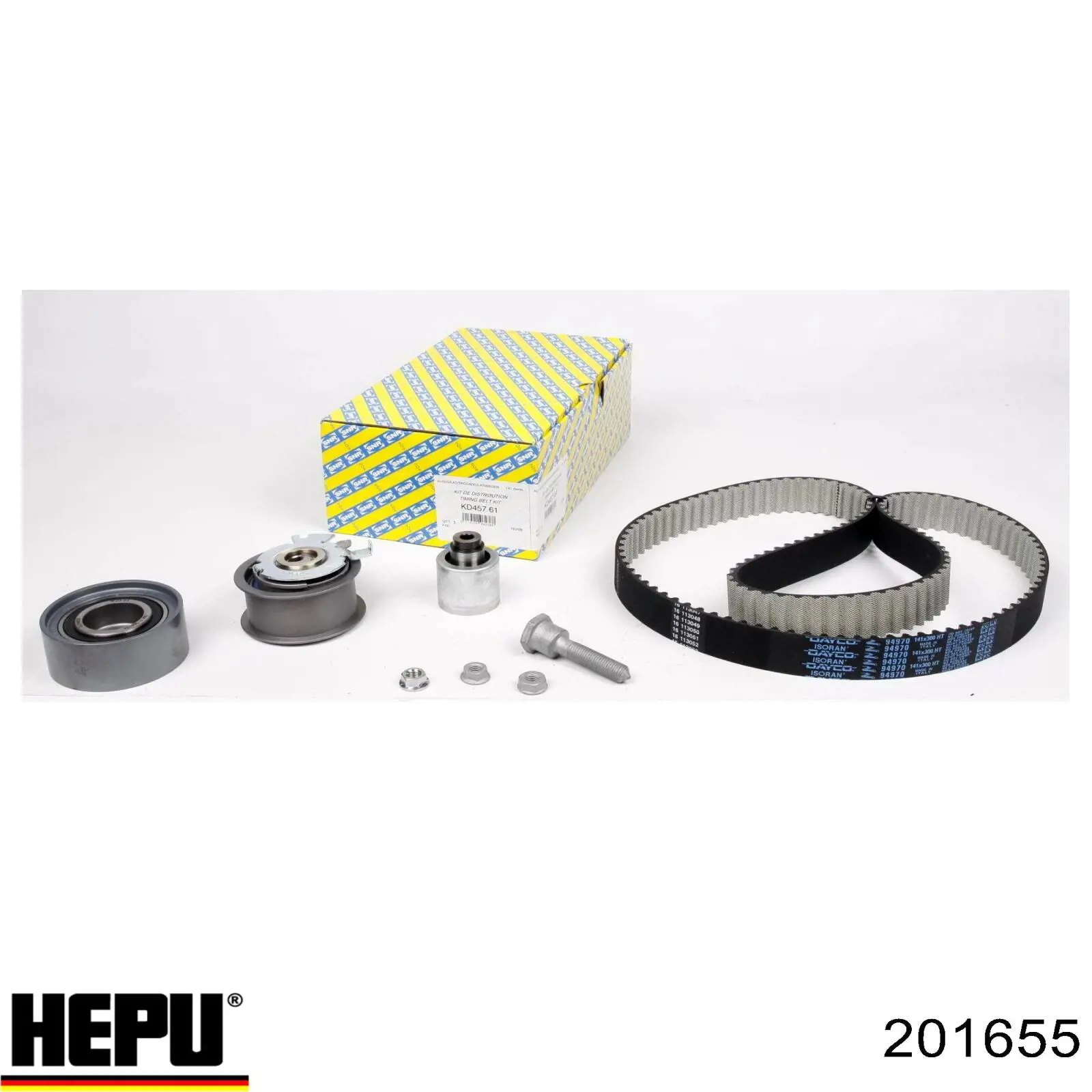 201655 Hepu Kit correa de distribución