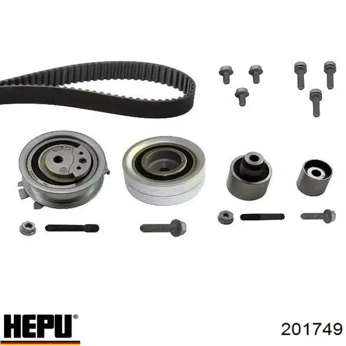 Juego de correas dentadas Hepu 201749 precio, desde 111,62 EUR