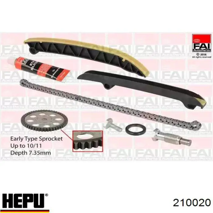 Comprar 210020 Hepu Kit de cadena de distribución