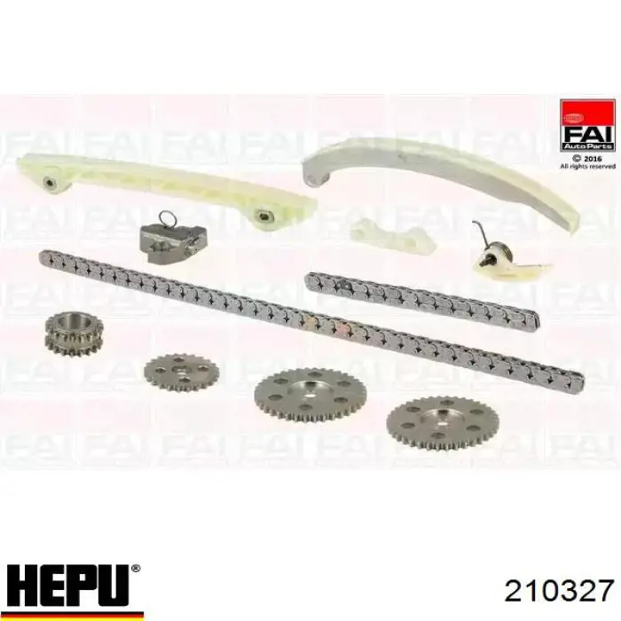 Kit de cadena de distribución 210327 Hepu