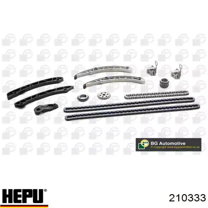 Kit de cadena de distribución 210333 Hepu