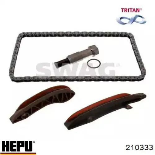 Kit de montaje de la cadena de distribución  Hepu 210333