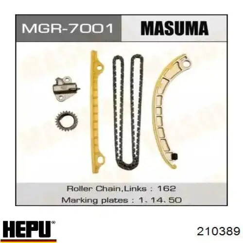 Kit de cadenas de distribución Suzuki Grand Vitara FT, HT