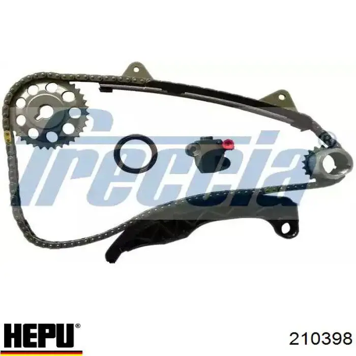 Kit de montaje de la cadena de distribución  Hepu 210398