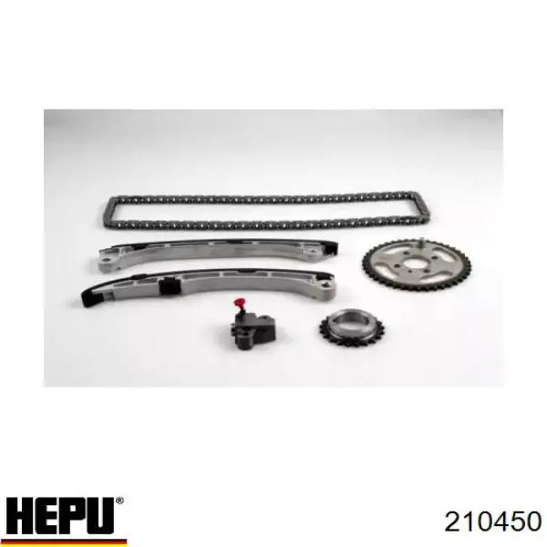 Kit de cadena de distribución 210450 Hepu
