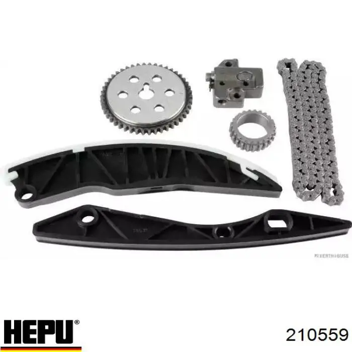 Kit de montaje de la cadena de distribución  Metalcaucho 51377
