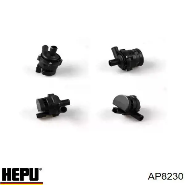 Bomba de agua eléctrica auxiliar Hepu AP8230