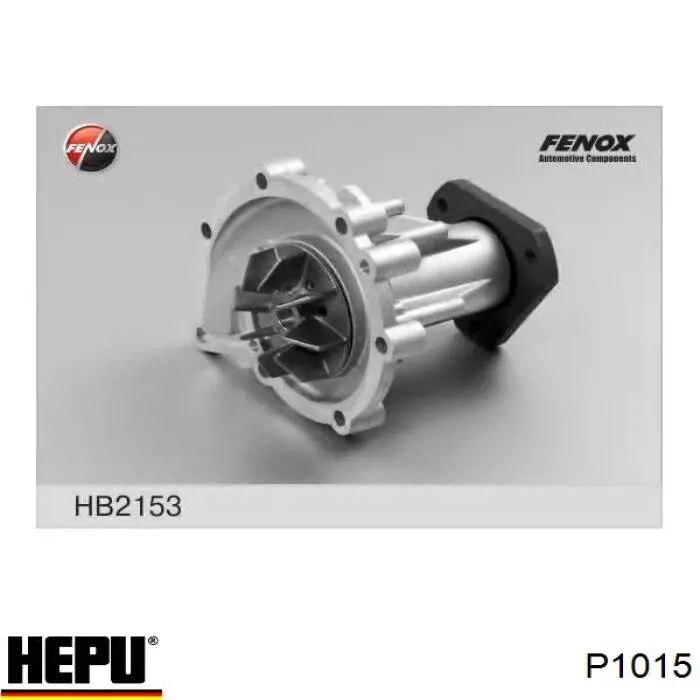P1015 Hepu Bomba refrigerante coche