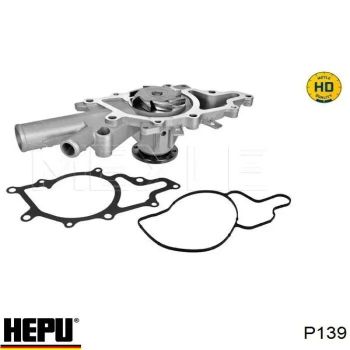 Bomba de agua P139 Hepu