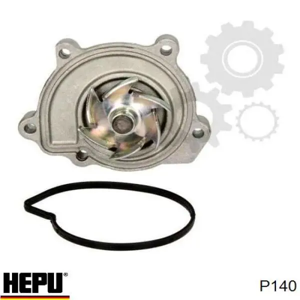 P140 Hepu Bomba refrigerante coche