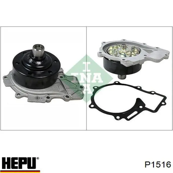 Motor de agua Hepu P1516