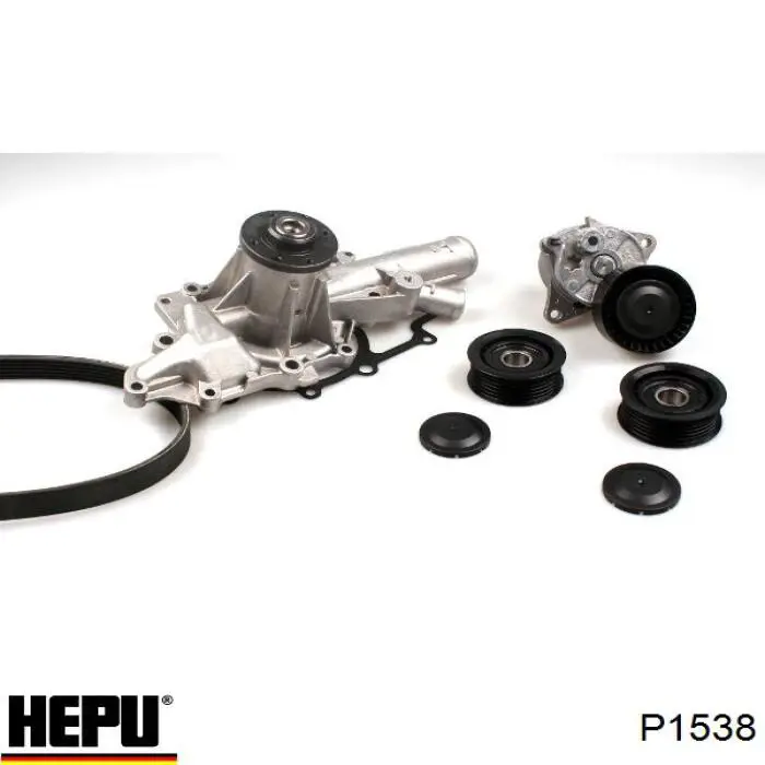 P1538 Hepu Bomba refrigerante coche