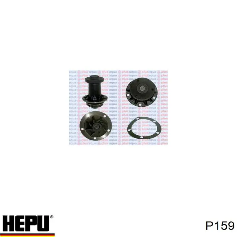 Bomba de agua P159 Hepu