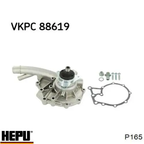 Comprar P165 Hepu Bomba de agua para motor