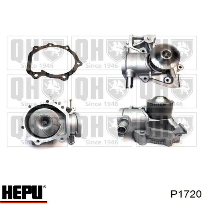 Motor de agua Hepu P1720