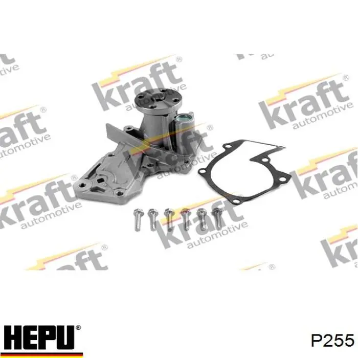 Bomba de agua P255 Hepu