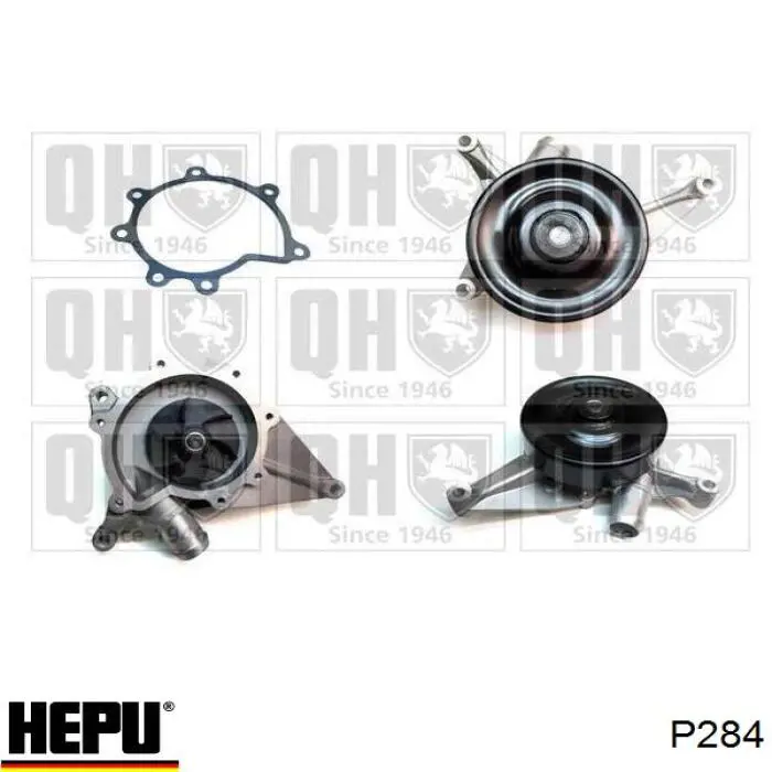 P284 Hepu Bomba refrigerante coche