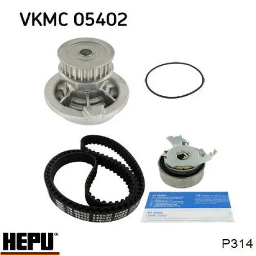 Bomba de agua P314 Hepu
