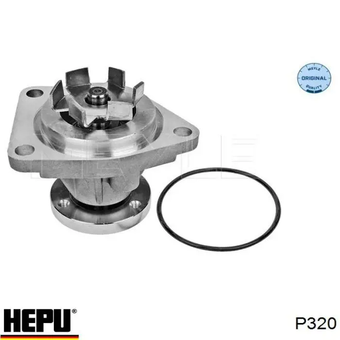 Bomba de agua P320 Hepu