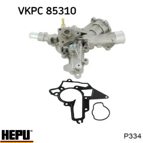 P334 Hepu Bomba refrigerante coche