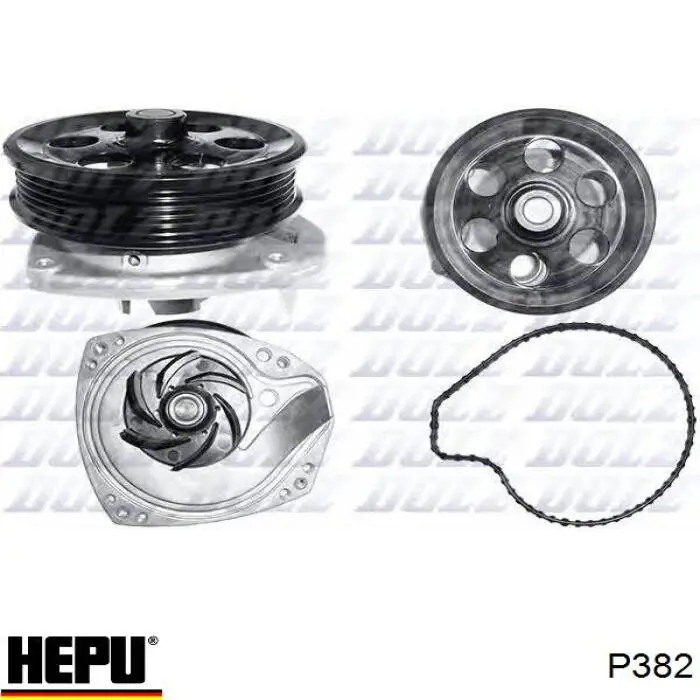 Comprar P382 Hepu Bomba de agua para motor