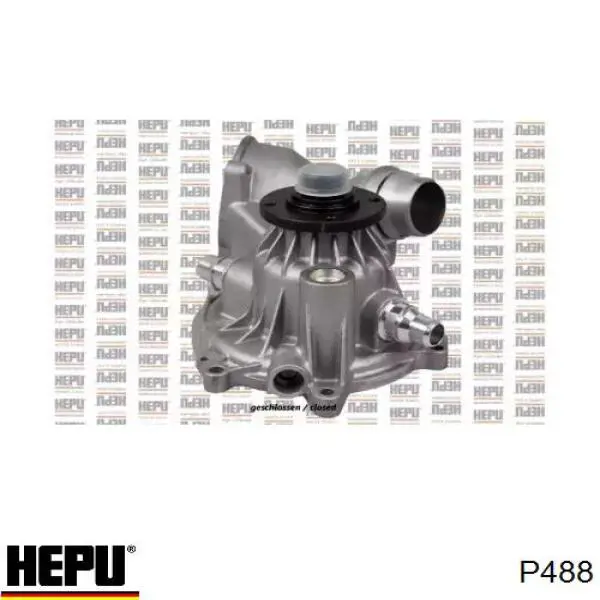 P488 Hepu Bomba refrigerante coche