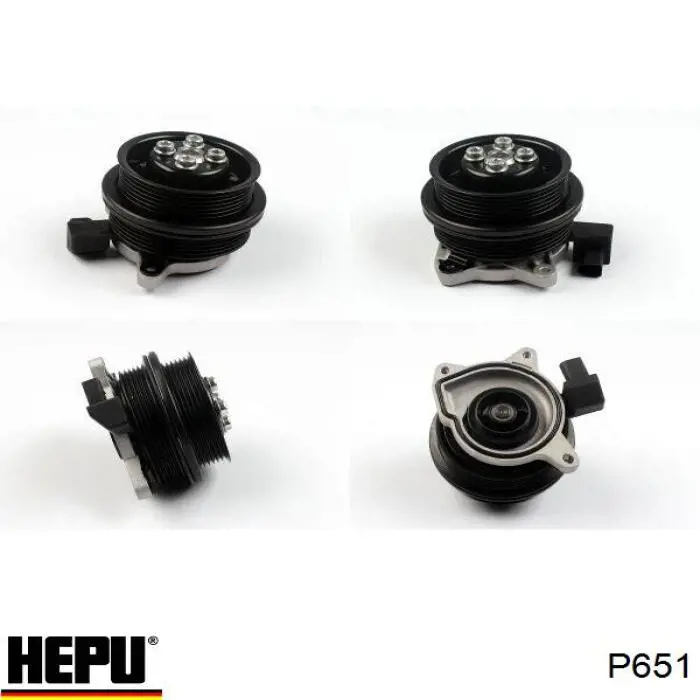 Motor de agua Hepu P651