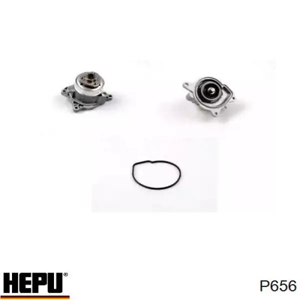 P656 Hepu Bomba refrigerante coche