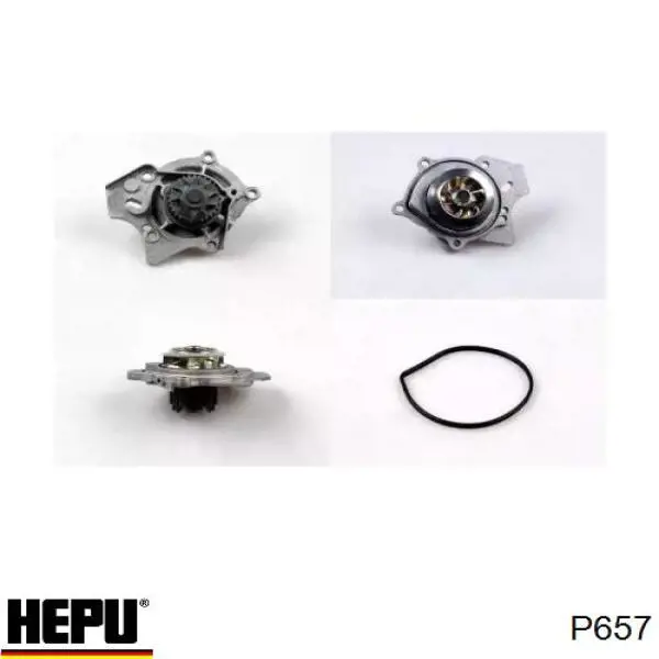 Bomba de agua P657 Hepu