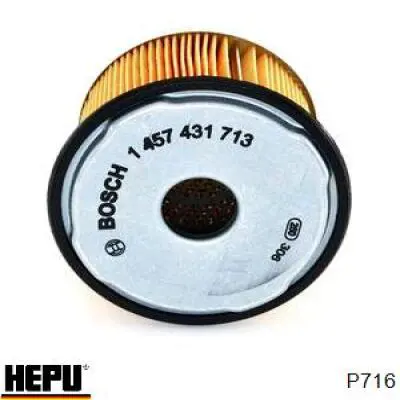 P716 Hepu Bomba refrigerante coche