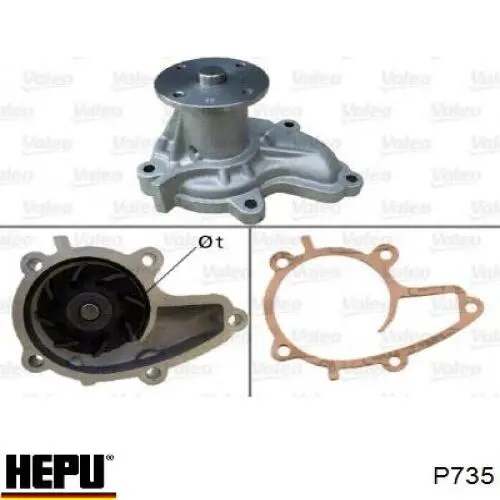 Bombeadora de agua Hepu P735 precio, desde 30,80 EUR