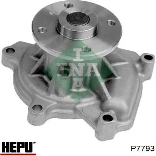 P7793 Hepu Bomba refrigerante coche