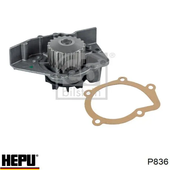 Bomba de agua P836 Hepu