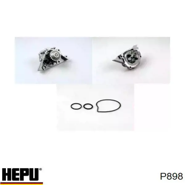 Bomba de agua P898 Hepu