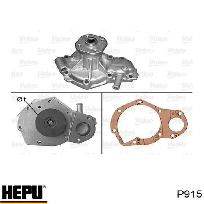 Comprar 4864688 Chrysler Bomba de agua para motor