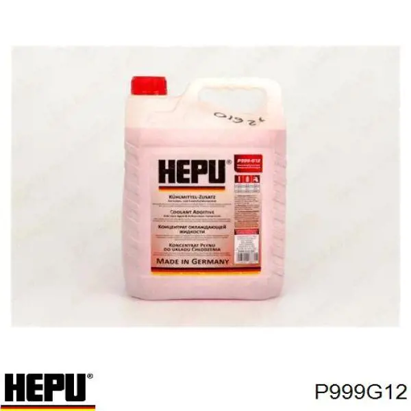 Líquido anticongelante Hepu ANTIFREEZE -40°C 1.5L Rojo (P999G12)