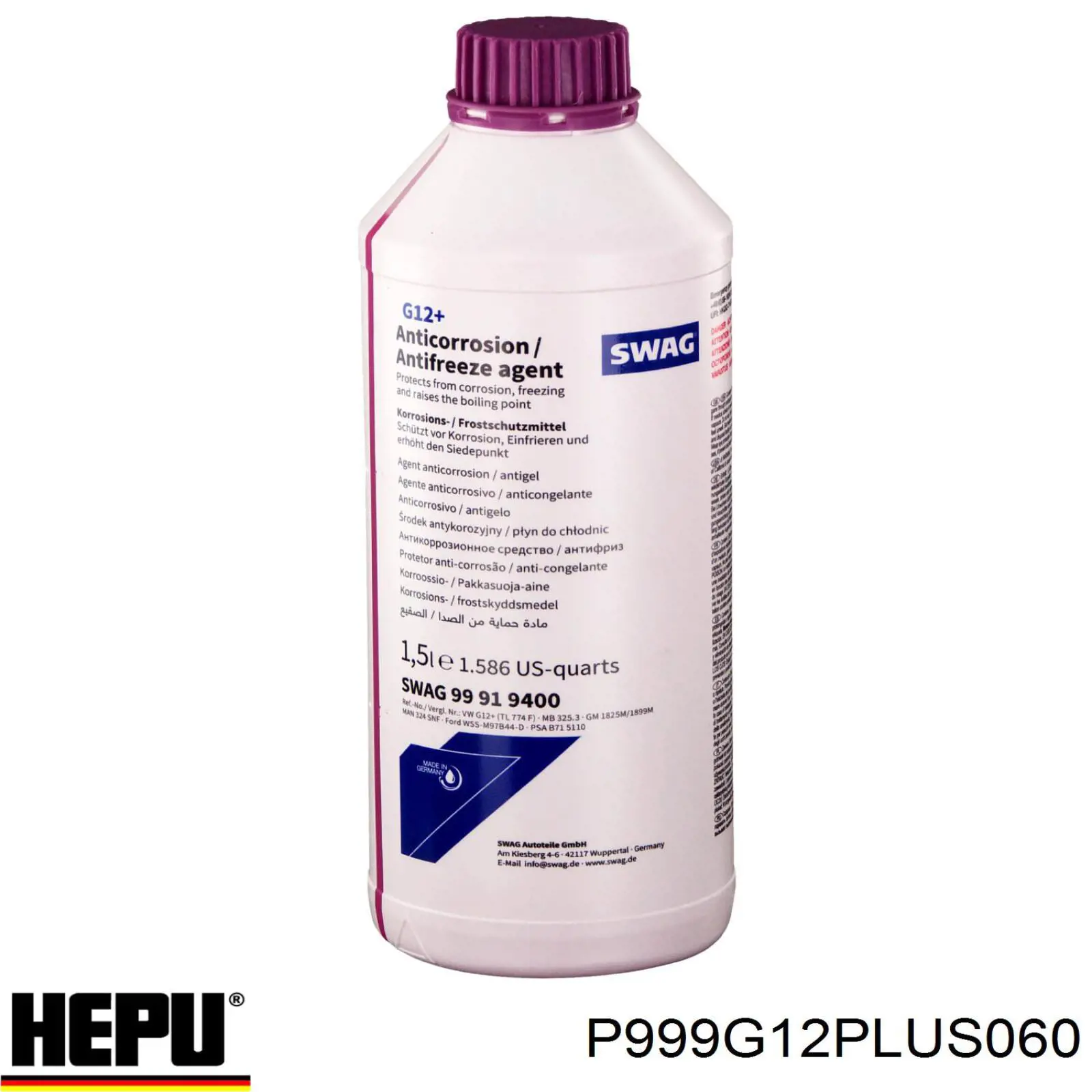 Anticongelante  Mercedes 989180809