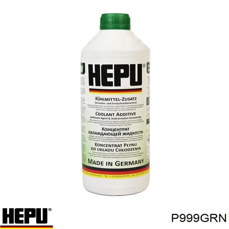 Comprar P999GRN Hepu Liquido anticongelante 