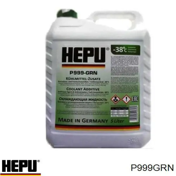 Liquido refrigerante P999GRN Hepu