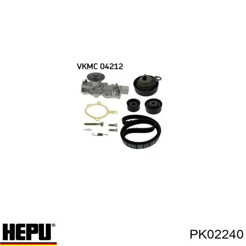 Kit de distribución KTB141 Dayco
