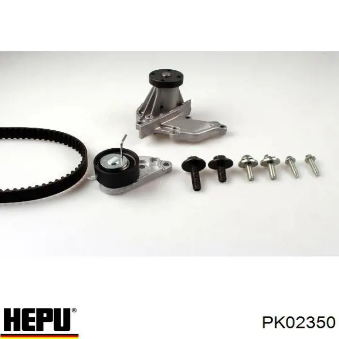 PK02350 Hepu kit de correa de distribución