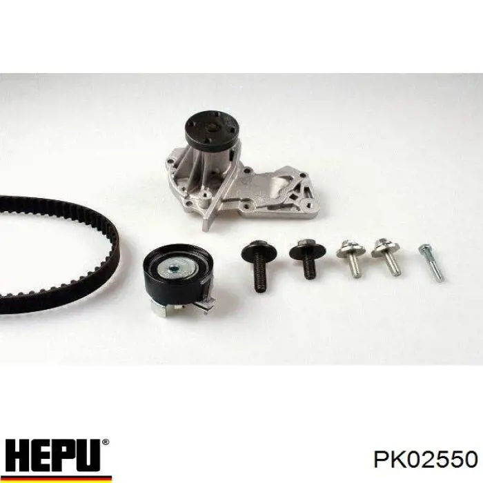 PK02550 Hepu kit de correa de distribución